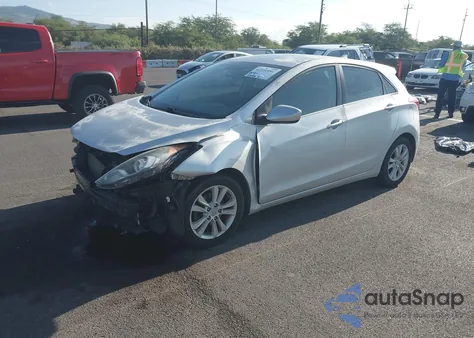 2013 Hyundai Elantra Gt из США, поврежденный, VIN KMHD35LE8DU050975